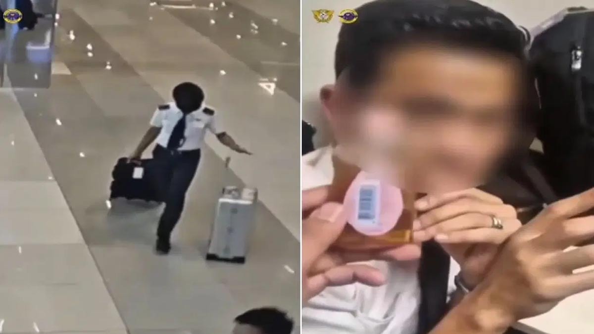 Pilot havalimanında uyuşturucu ile yakalandı