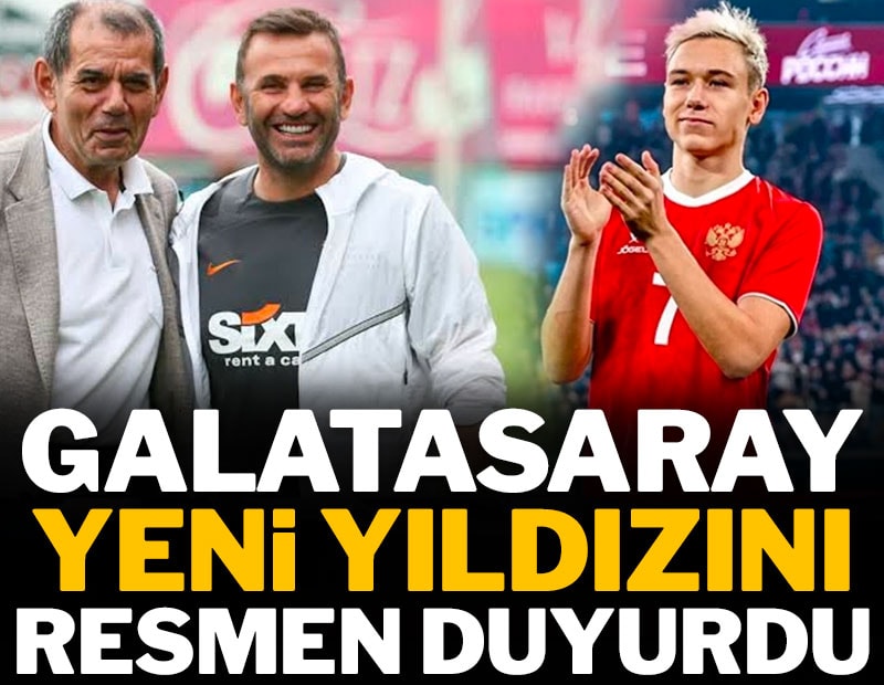 Galatasaray yeni yıldızı Batrakov'u resmen duyurdu