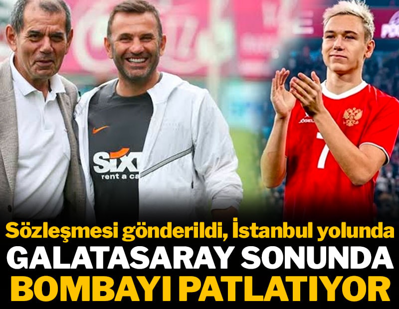 Galatasaray sonunda bombayı patlatıyor: Sözleşmesi gönderildi, İstanbul yolunda