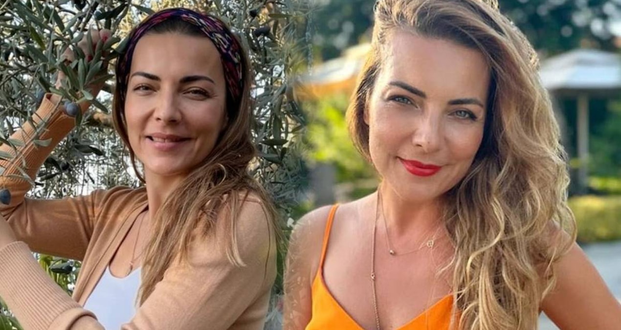 Ünlü oyucu Burcu Kara köy hayatına alıştı: Taş fırının başına geçip ekmek yaptı