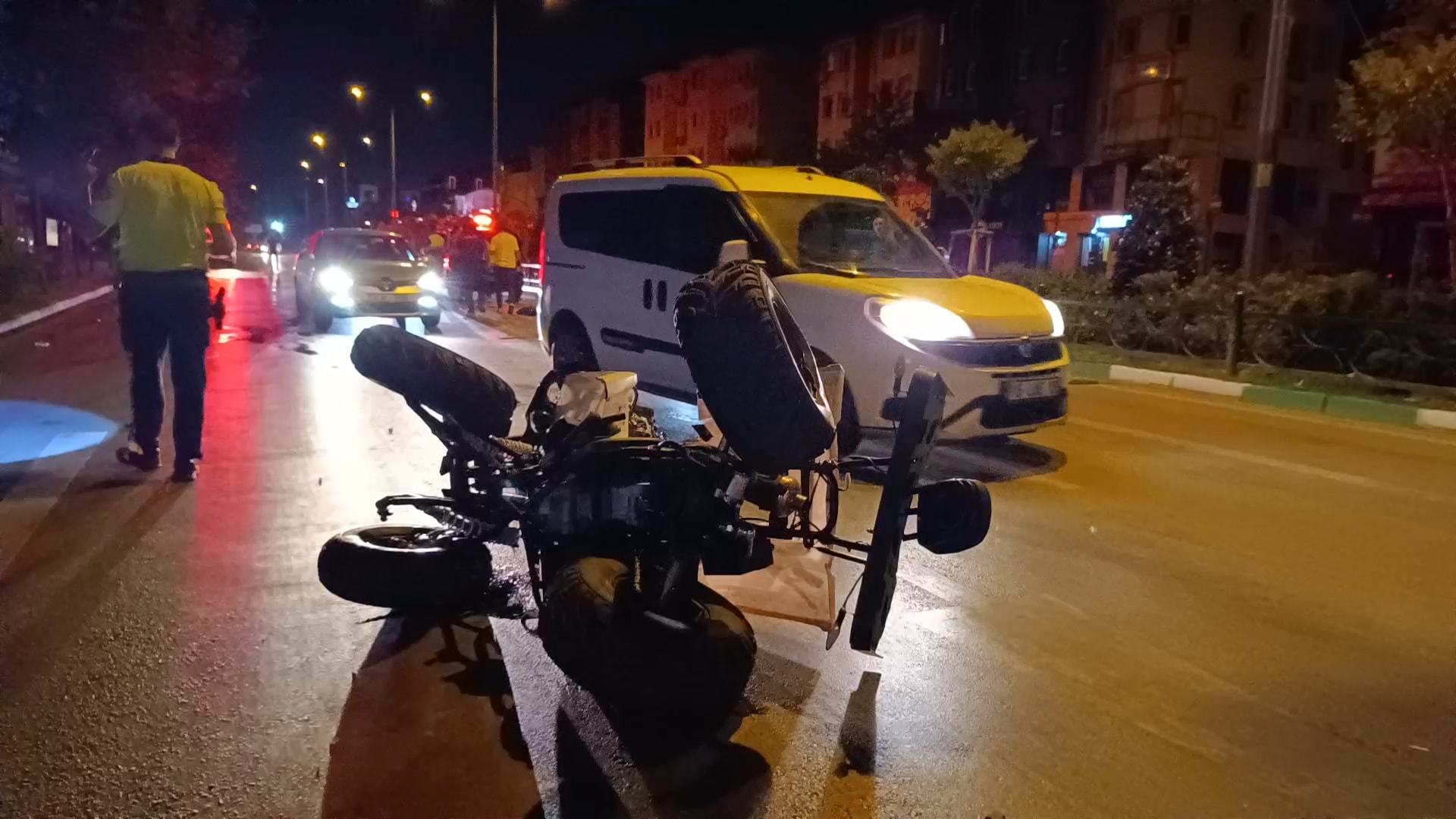 Bursa'da otomobille çarpışan ATV sürücüsü hayatını kaybetti