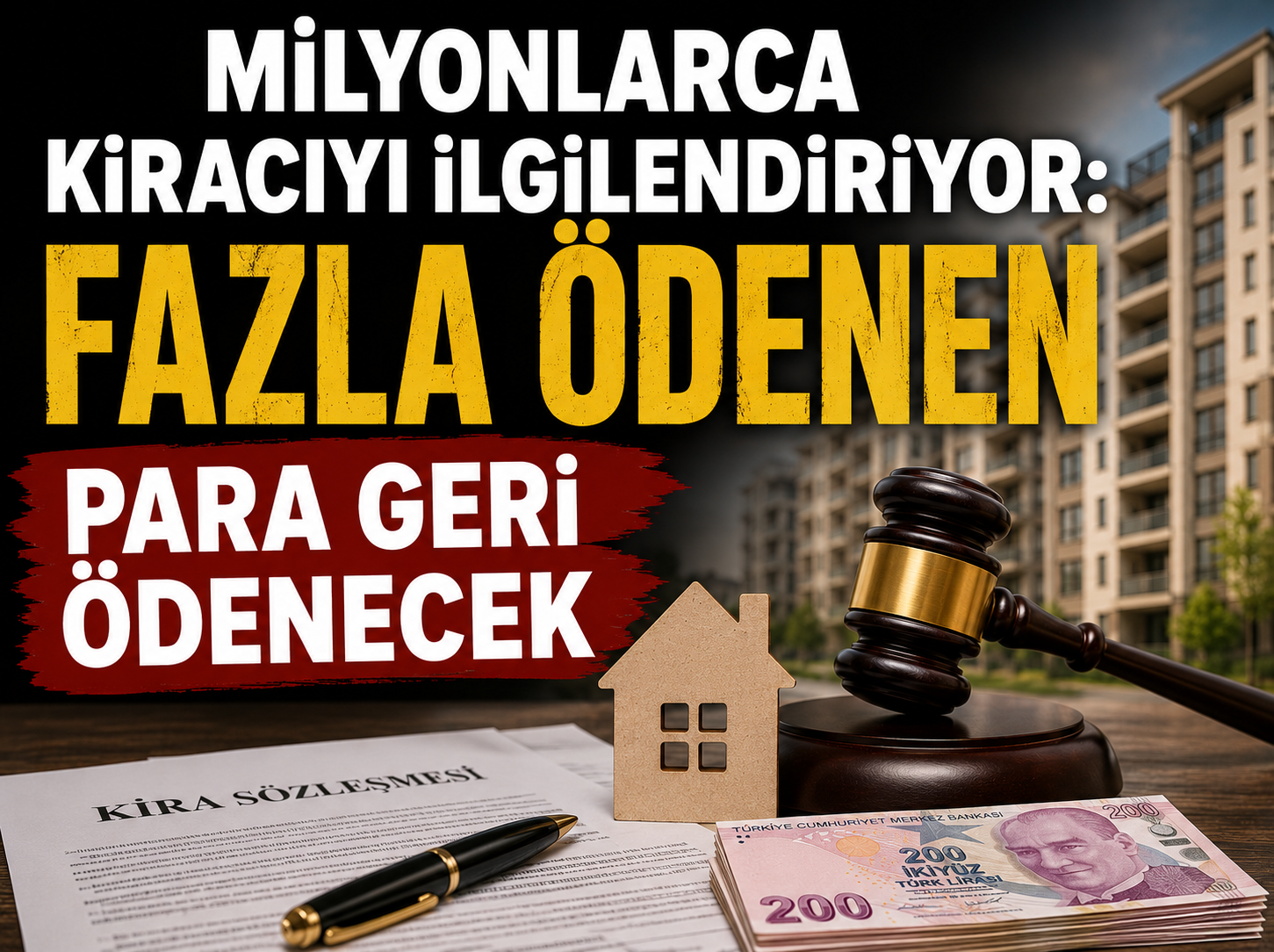 Yargıtay'dan kiracıları ilgilendiren emsal karar: Fazla ödenen kira iade edilecek
