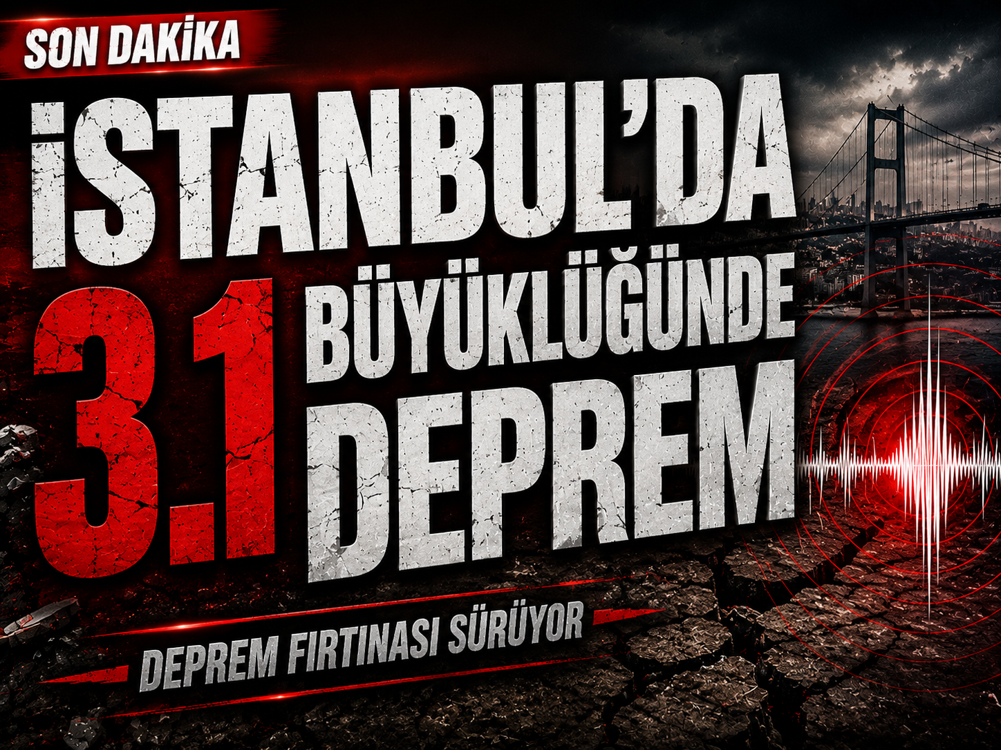 İstanbul'da deprem mi oldu?