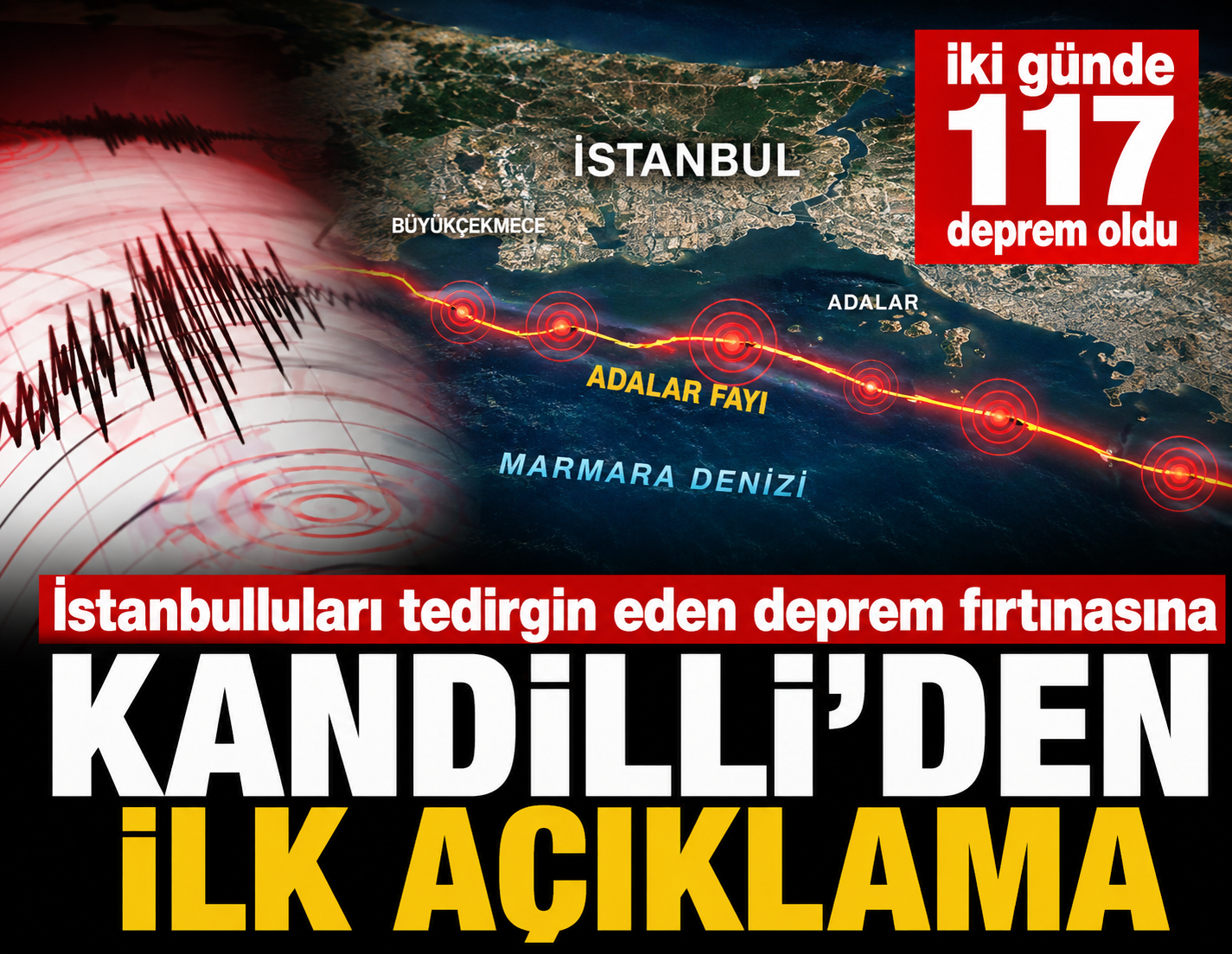 İstanbulluları tedirgin eden deprem fırtınasına Kandilli'den ilk açıklama!