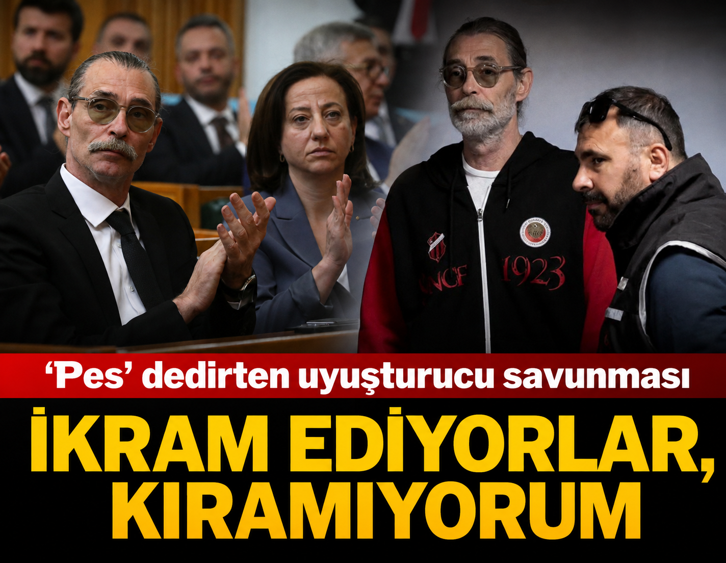 Erdal Beşikçioğlu'ndan 'pes' dedirten uyuşturucu savunması: "İkram ediyorlar, kıramıyorum"