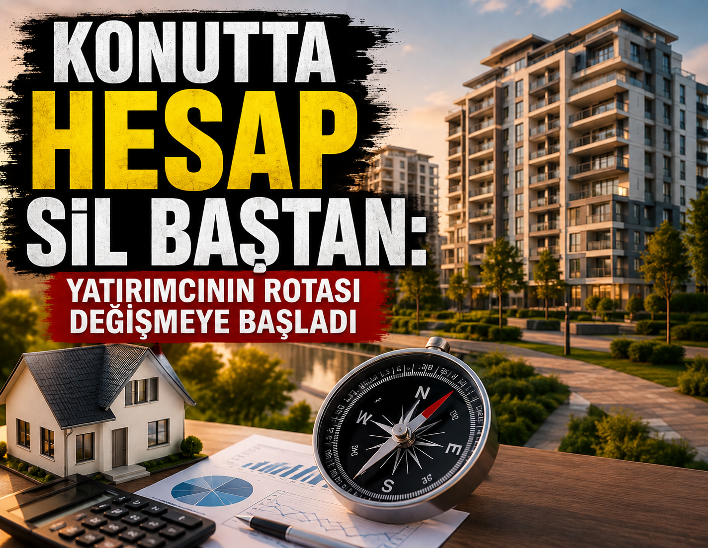 Konutta hesap sil baştan: Yatırımcının rotası değişmeye başladı