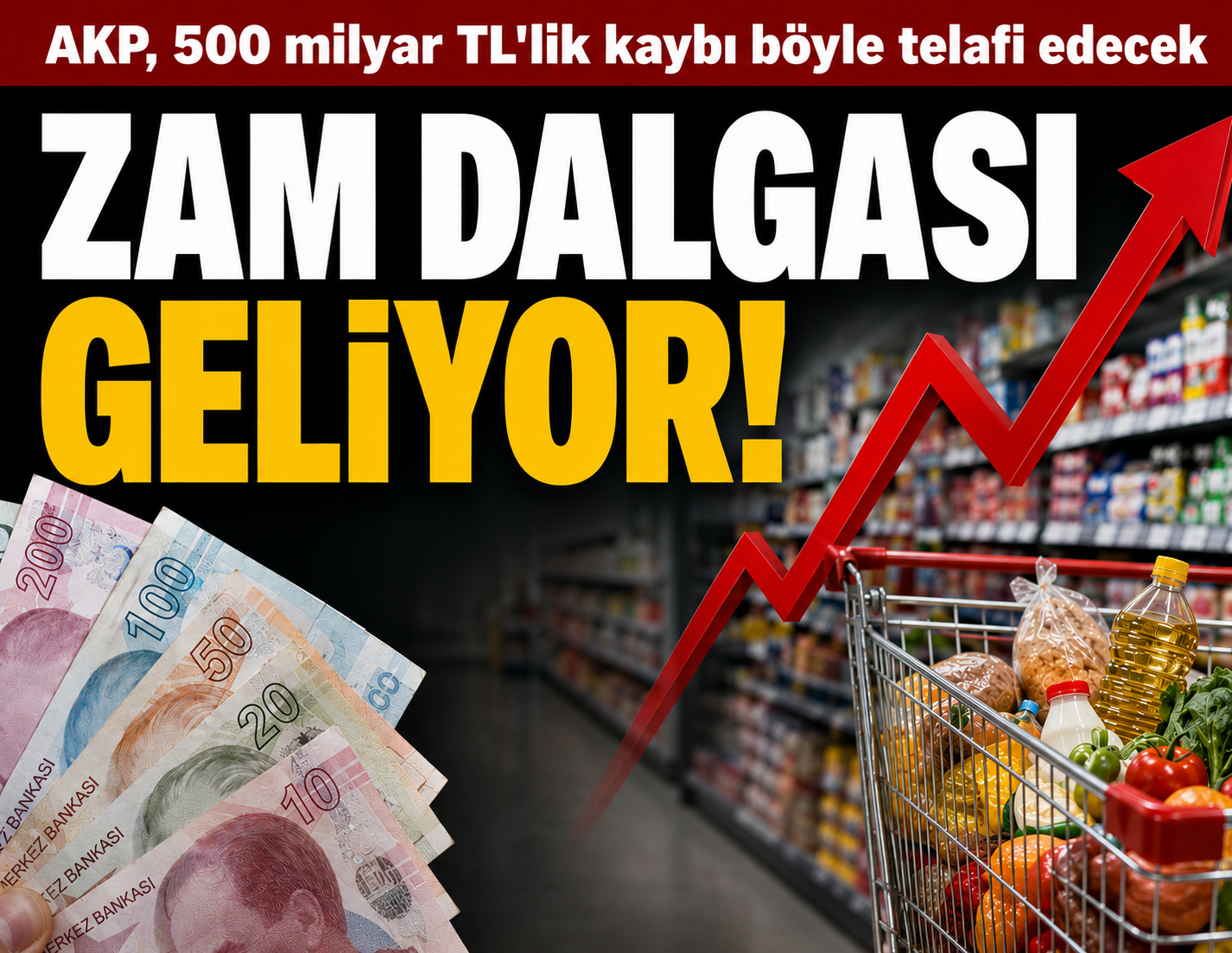 Zam dalgası geliyor! AKP, 500 milyar TL'lik kaybı böyle telafi edecek