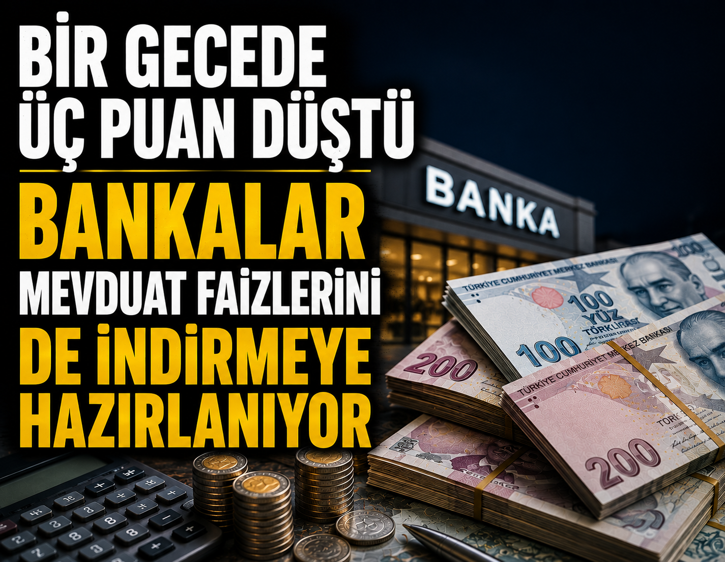 Merkez Bankası’ndan örtülü faiz indirimi
