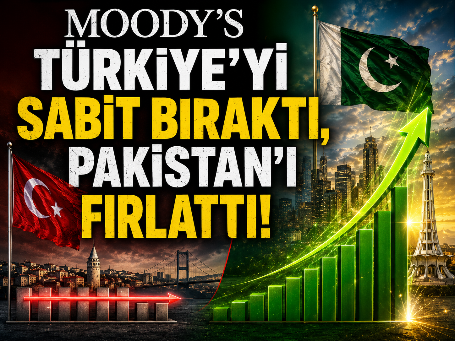 Türkiye sabit kaldı: Moody's Mekke Anlaşması'ndan sonra Pakistan'ın kredi notunu fırlattı