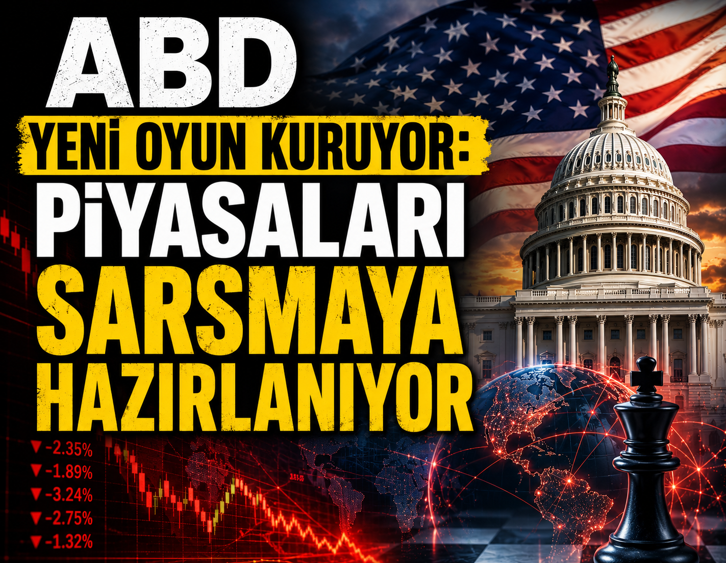 ABD yeni oyun kuruyor: Piyasaları sarsmaya hazırlanıyor