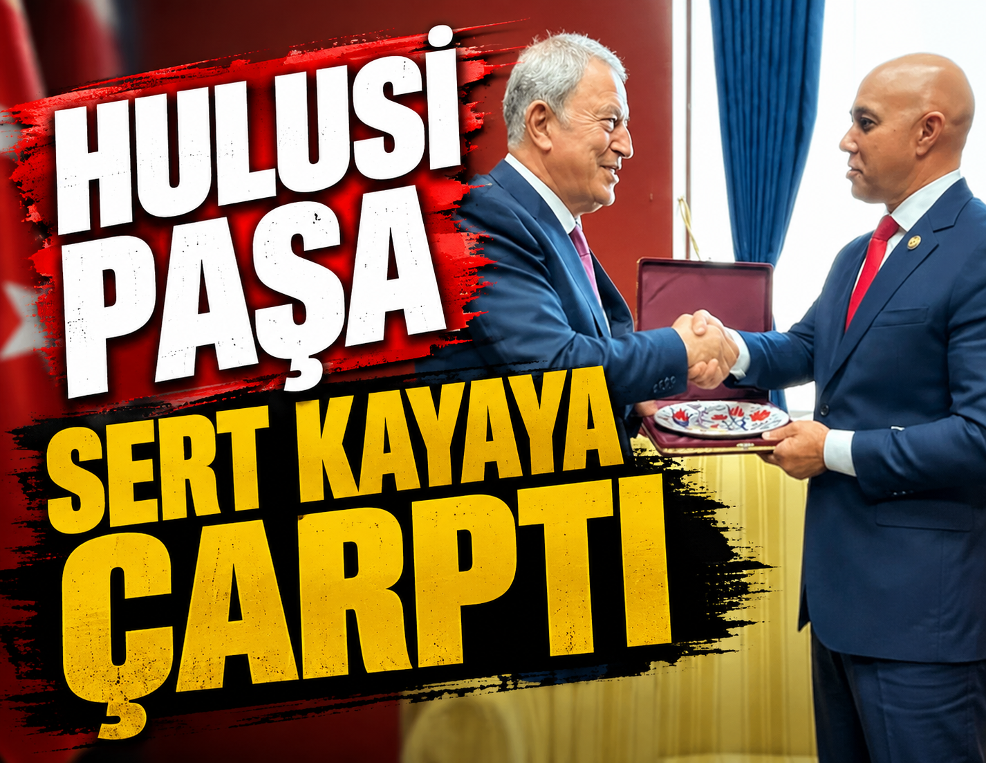 Hulusi paşa bu kez sert kayaya çarptı!