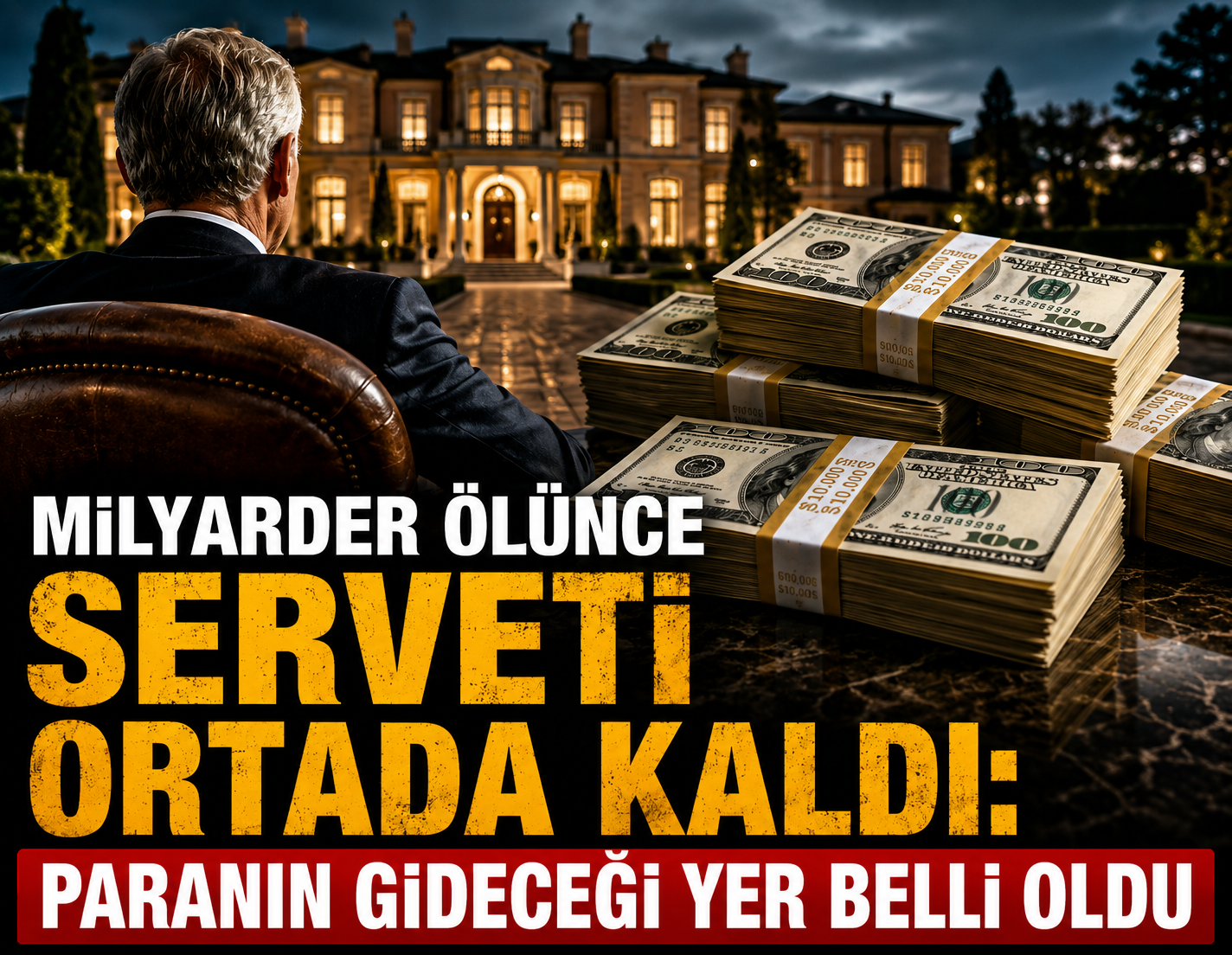 Milyarder ölünce serveti ortada kaldı: Paranın gideceği yer belli oldu