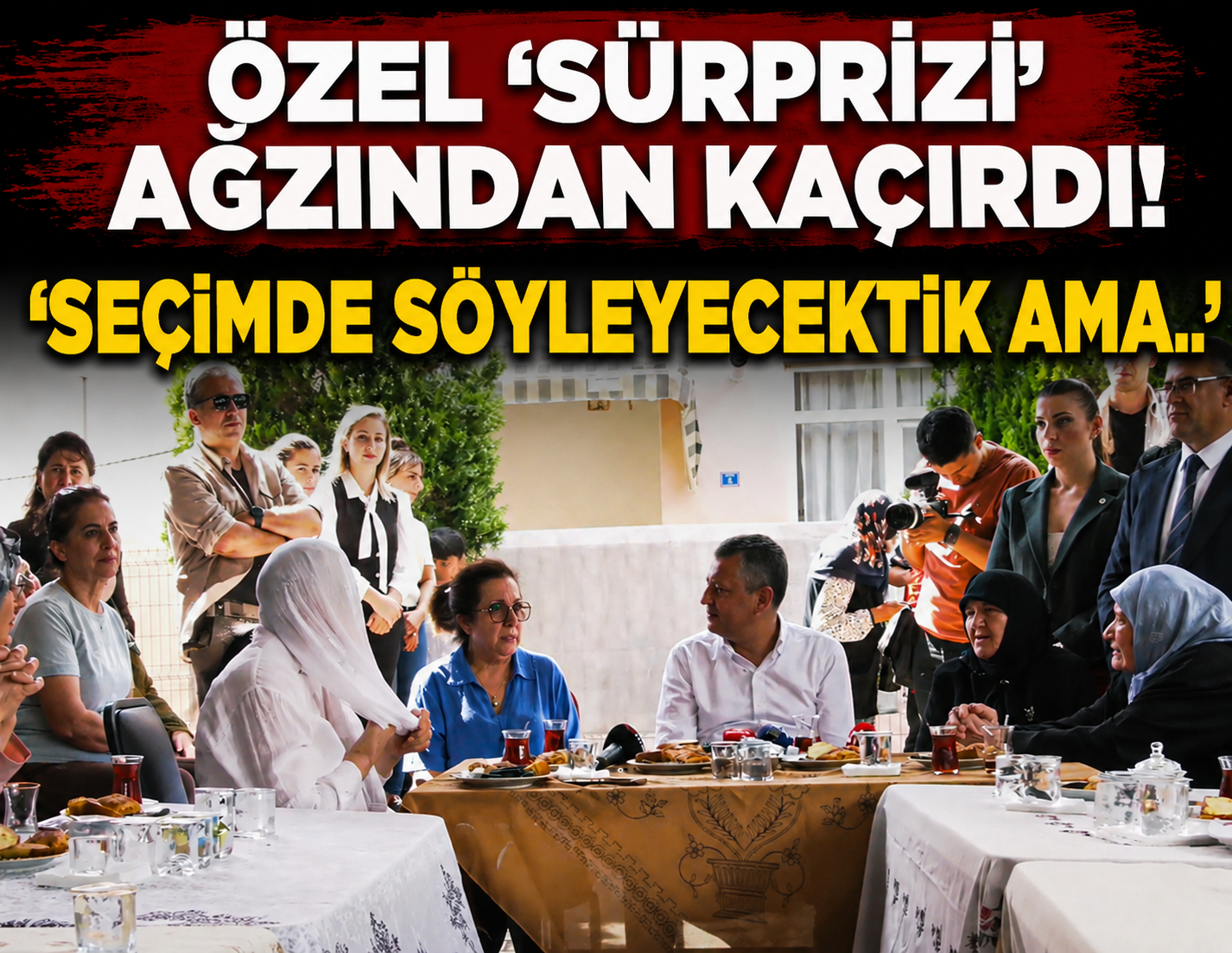 Özel 'sürprizi' ağzından kaçırdı! 'Seçimde söyleyecektik ama..."