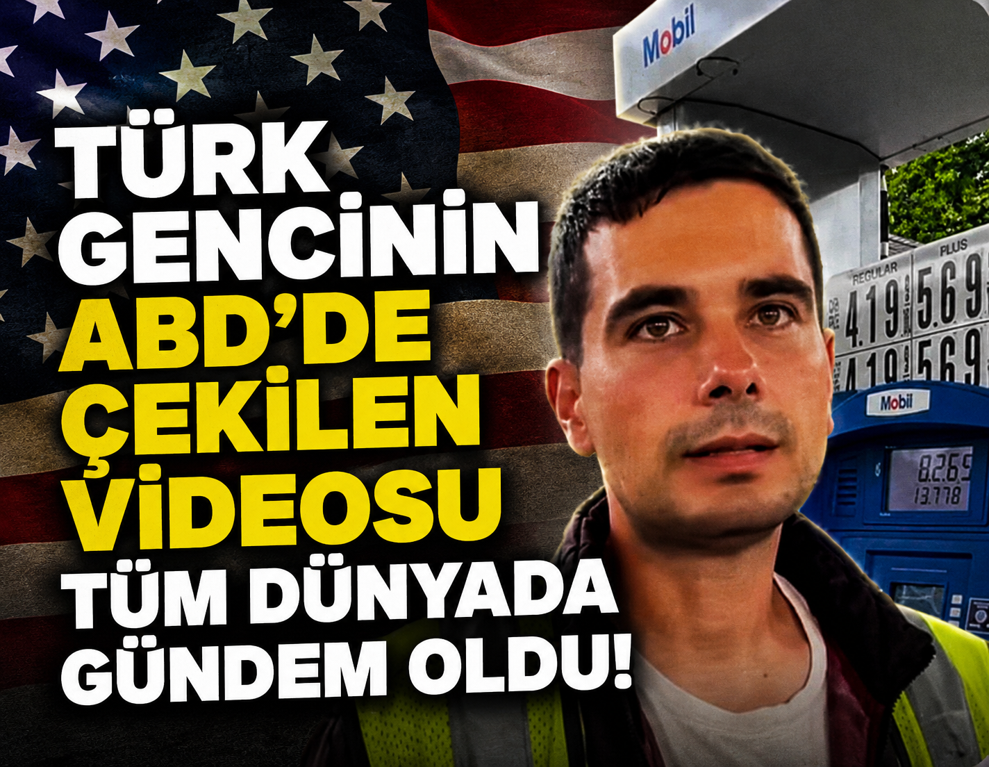 Türk gencinin ABD'de çekilen videosu tüm dünyada gündem oldu!