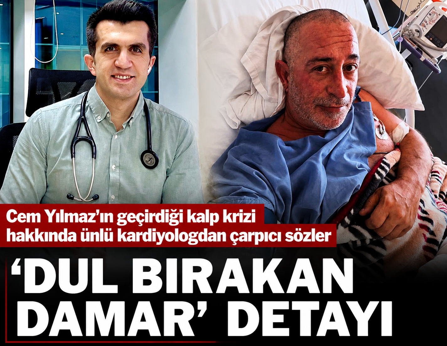 Cem Yılmaz'ın geçirdiği kalp krizi hakkında ünlü kardiyologdan çarpıcı sözler! 'Dul bırakan damar' detayı