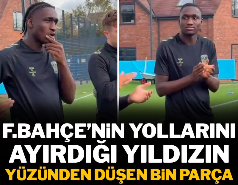 Fenerbahçe'nin yollarını ayırdığı yıldızın yüzünden düşen bin parça