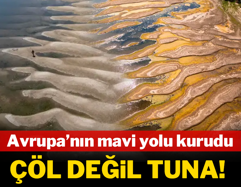 Avrupa'nın can damarı kurudu: Çöl değil nehir!