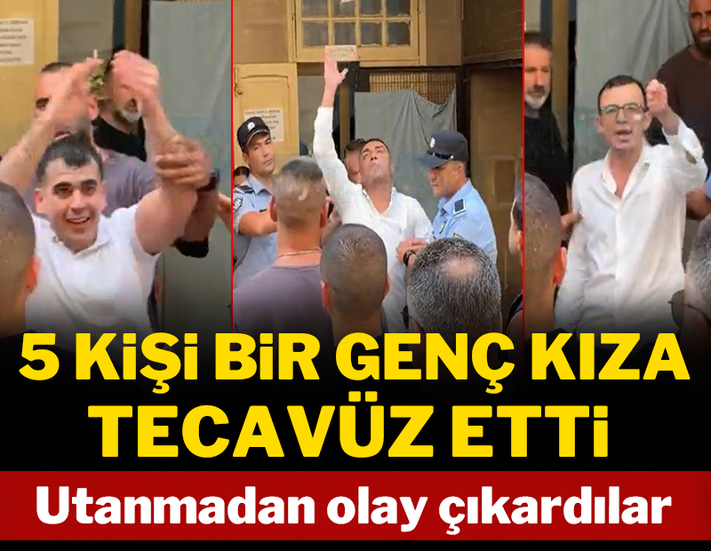 5 kişi bir genç kıza tecavüz etti: Mahkemede utanmadan olay çıkarttılar