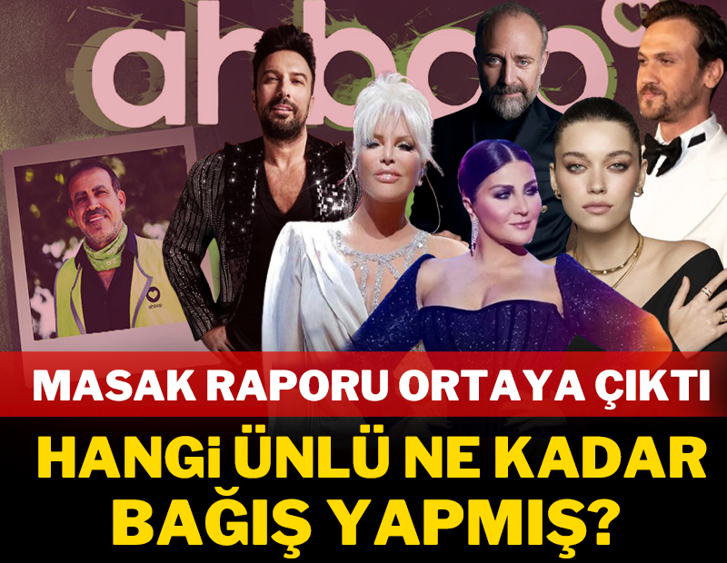 MASAK raporu çıktı, Ahbap'a kim ne kadar bağış yaptı? Dikkat çeken Tarkan detayı