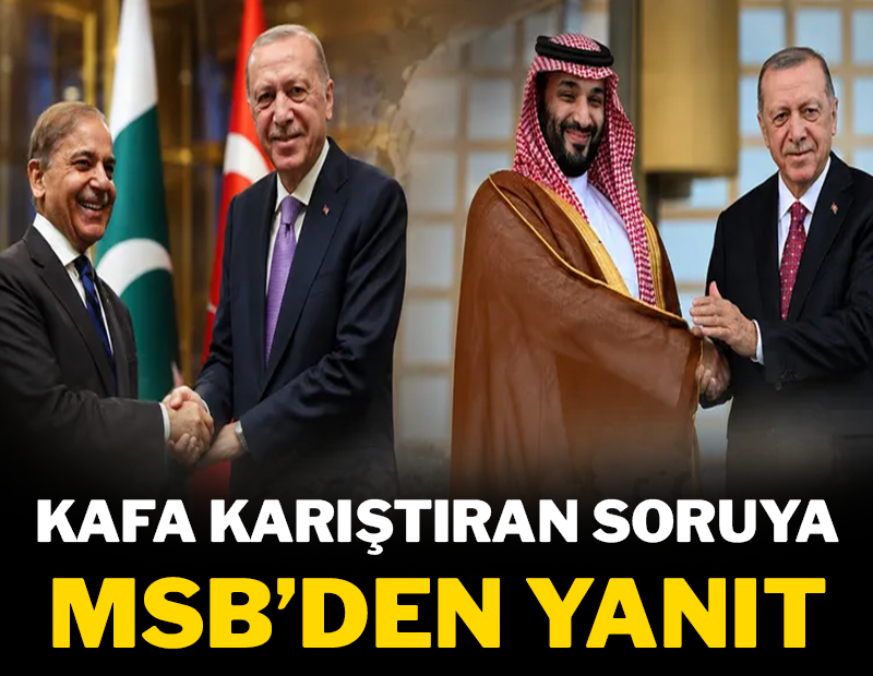 Kafa karıştıran soruya MSB'den yanıt!