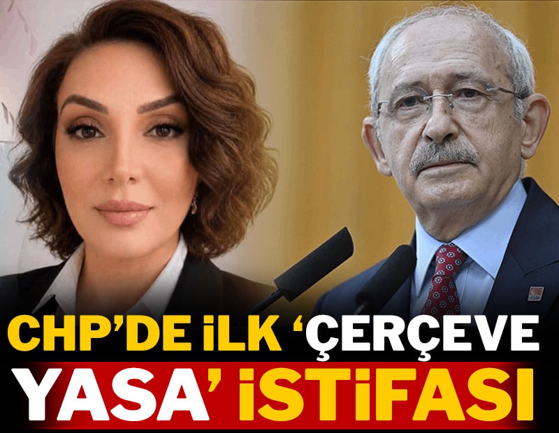 CHP'de ilk 'Çerçeve Yasa' istifası