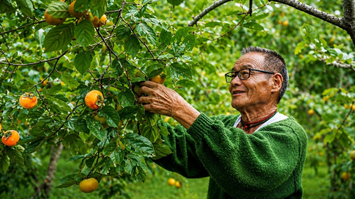 85 yaşındaki çiftçi tek bir fidanla inanılmazı başardı