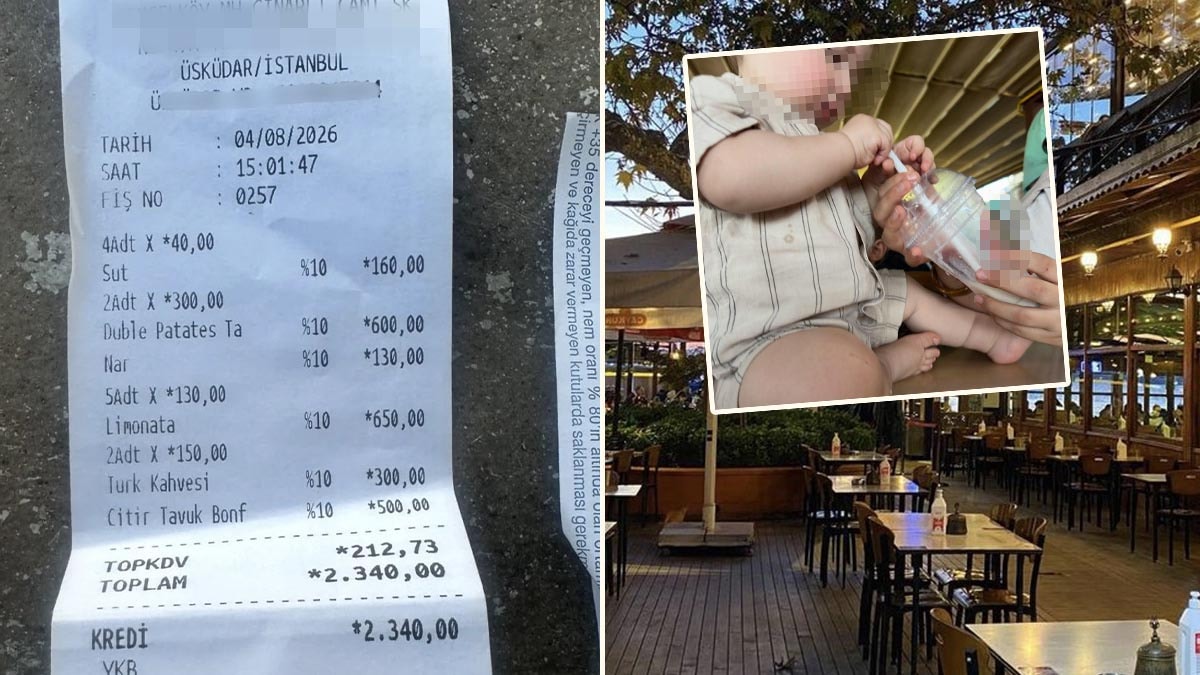 Dışarıdan getirilen sütün parasını istediler: Hesabı gören aile şok oldu