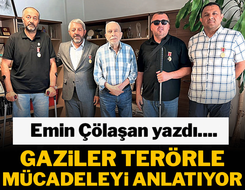Gaziler terörle mücadeleyi anlatıyor