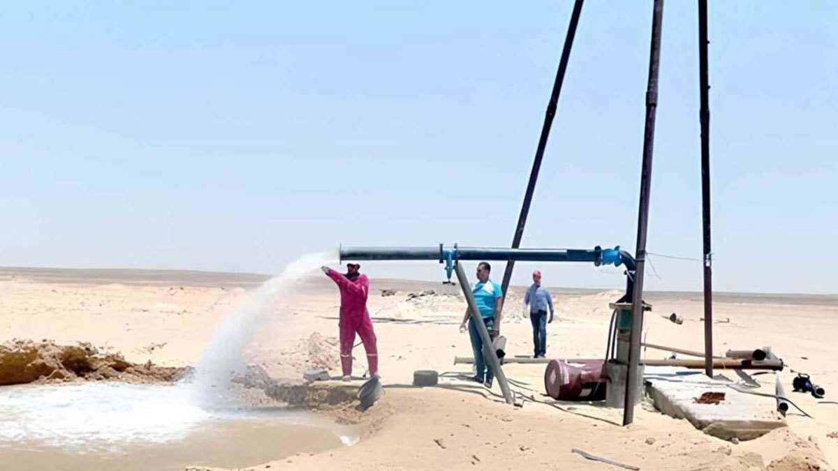 Çölün altından dev su hazinesi çıktı