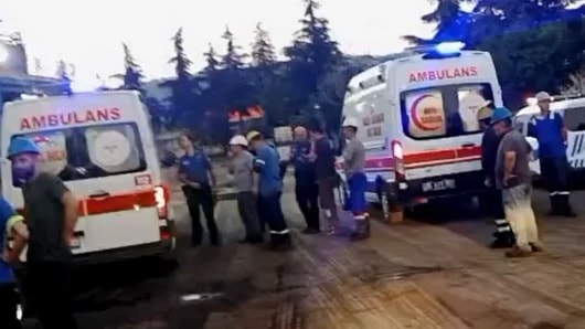 Samsun'daki fabrikada kumanda odasında patlama: Yaralılar var