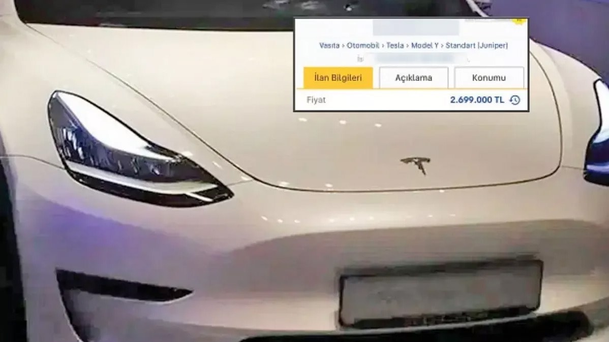 İkinci el Tesla'ya 434 bin liralık ceza