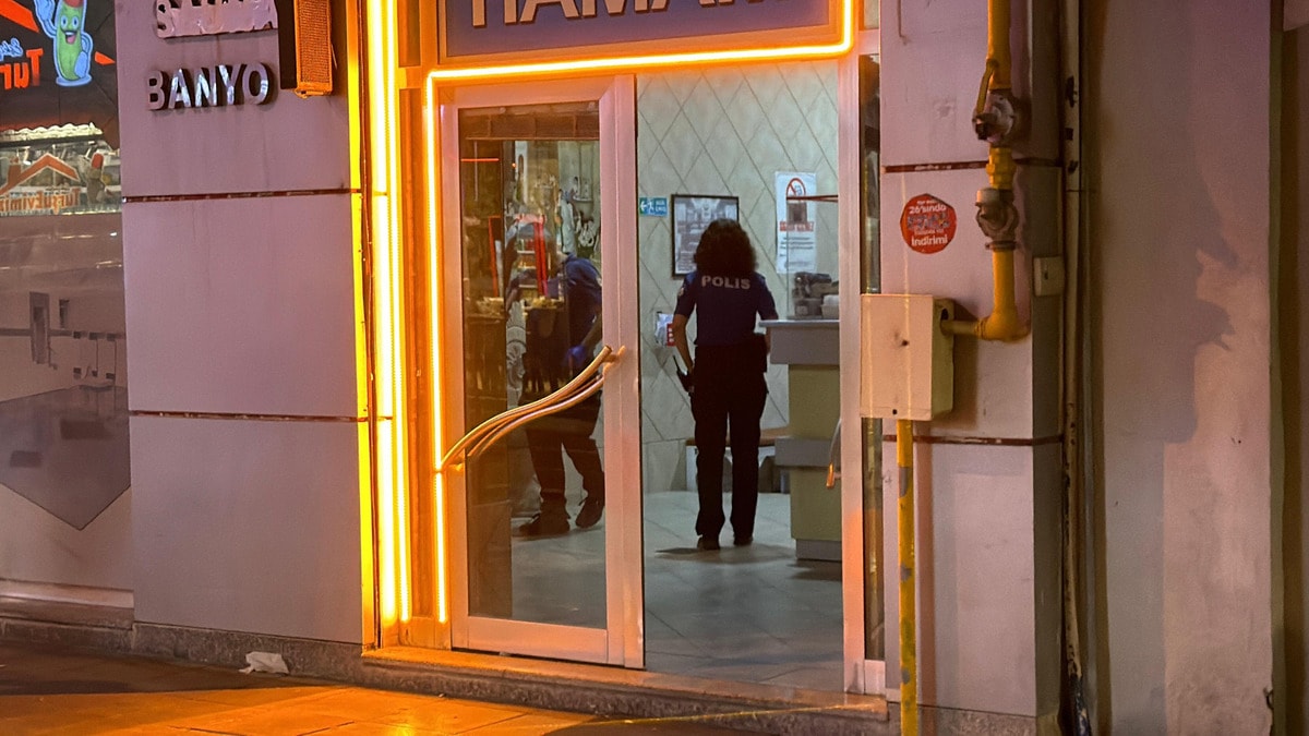 Hamama gitti, hayatından oldu