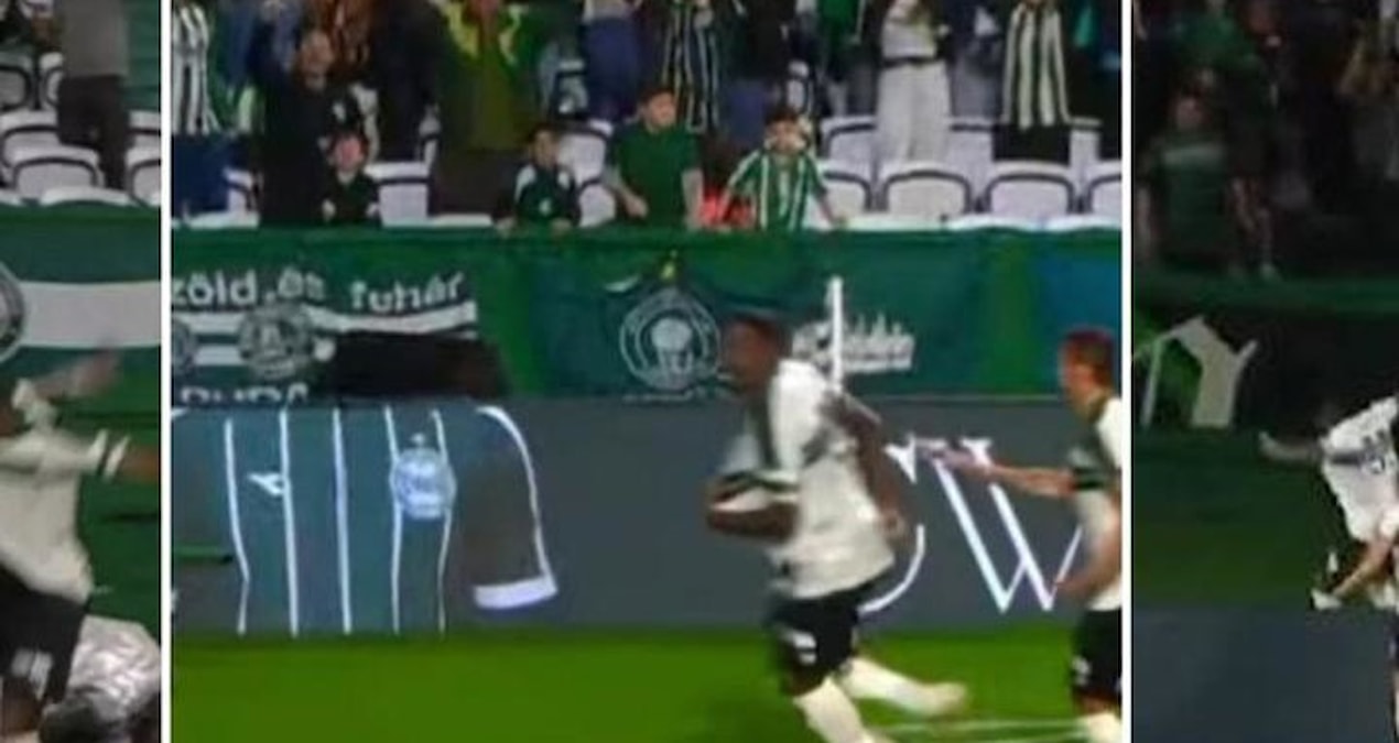 Olsayt gol sevinciyle tünelden düşen Brezilyalı futbolcu sakatlandı
