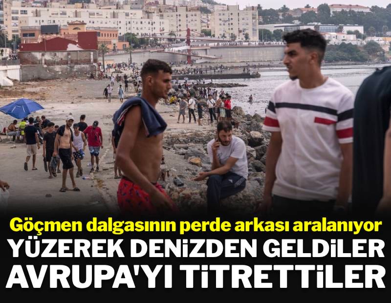 Perde arkası aralanıyor: Yüzerek denizden geldiker Avrupa’yı titrettiler