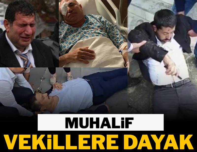 Muhalif vekillere dayak