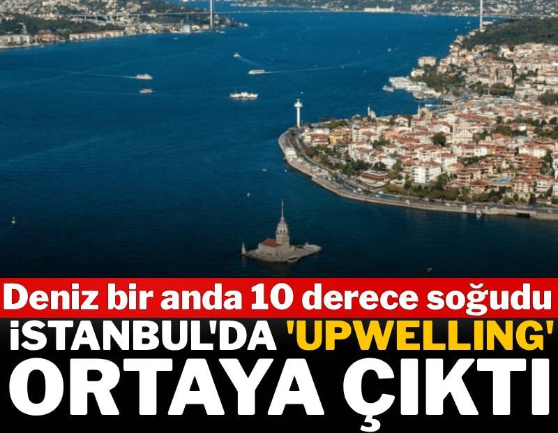 İstanbul'da deniz suyu 10 derece birden soğudu: Sebebi açıklandı