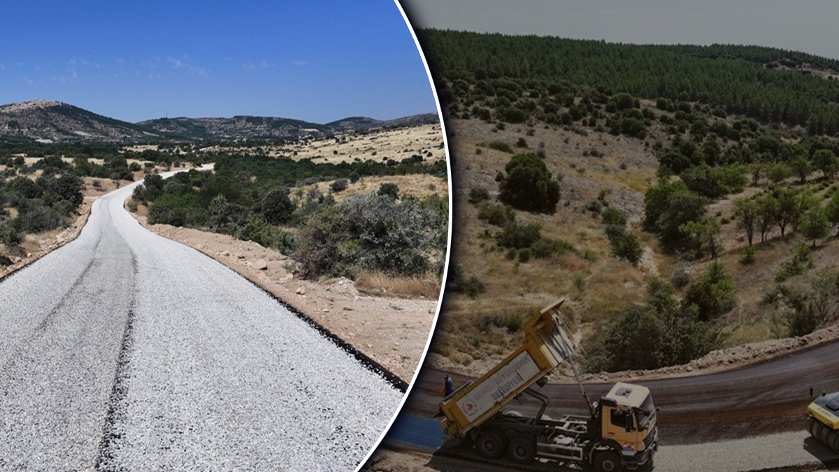Bölgenin kaderini değiştirecek yol hizmete girdi: 4 ilçeyi birbirine bağlıyor