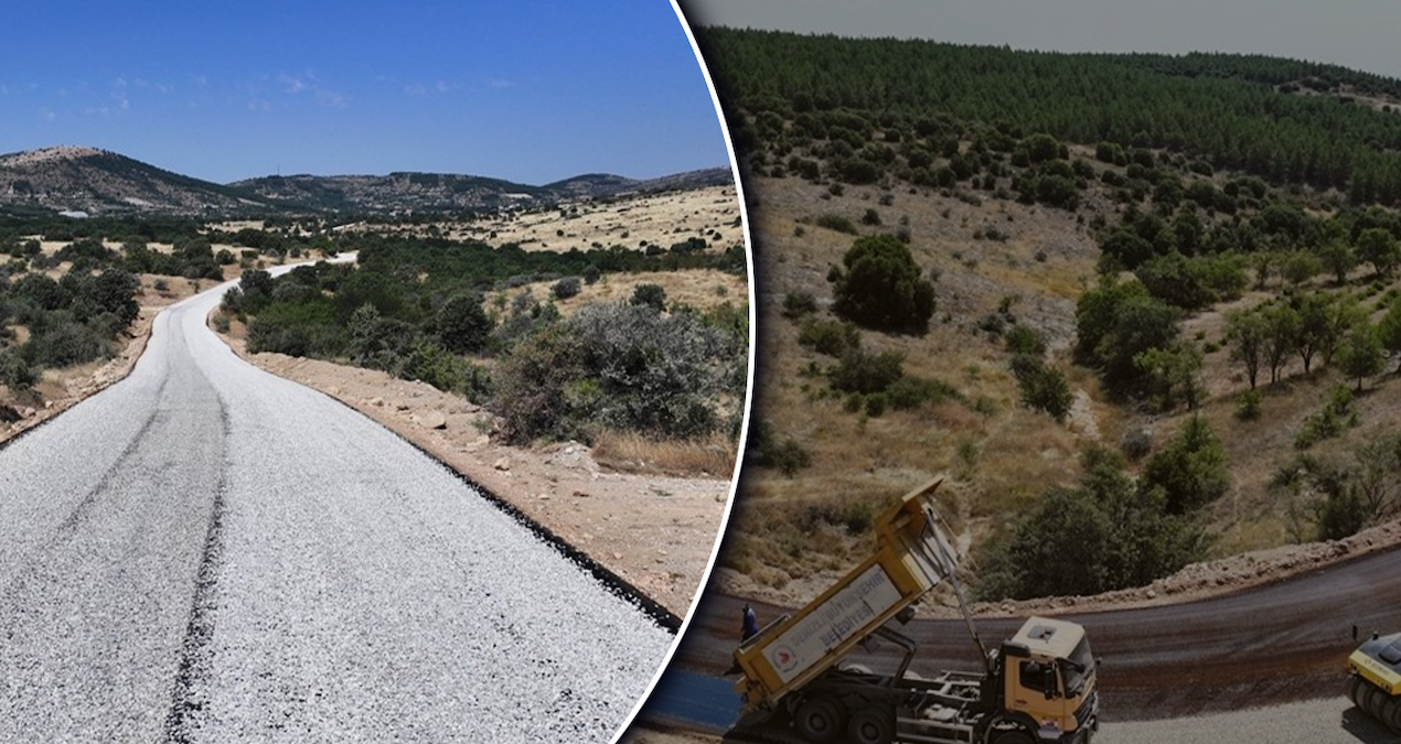 Bölgenin kaderini değiştirecek yol hizmete girdi: 4 ilçeyi birbirine bağlıyor