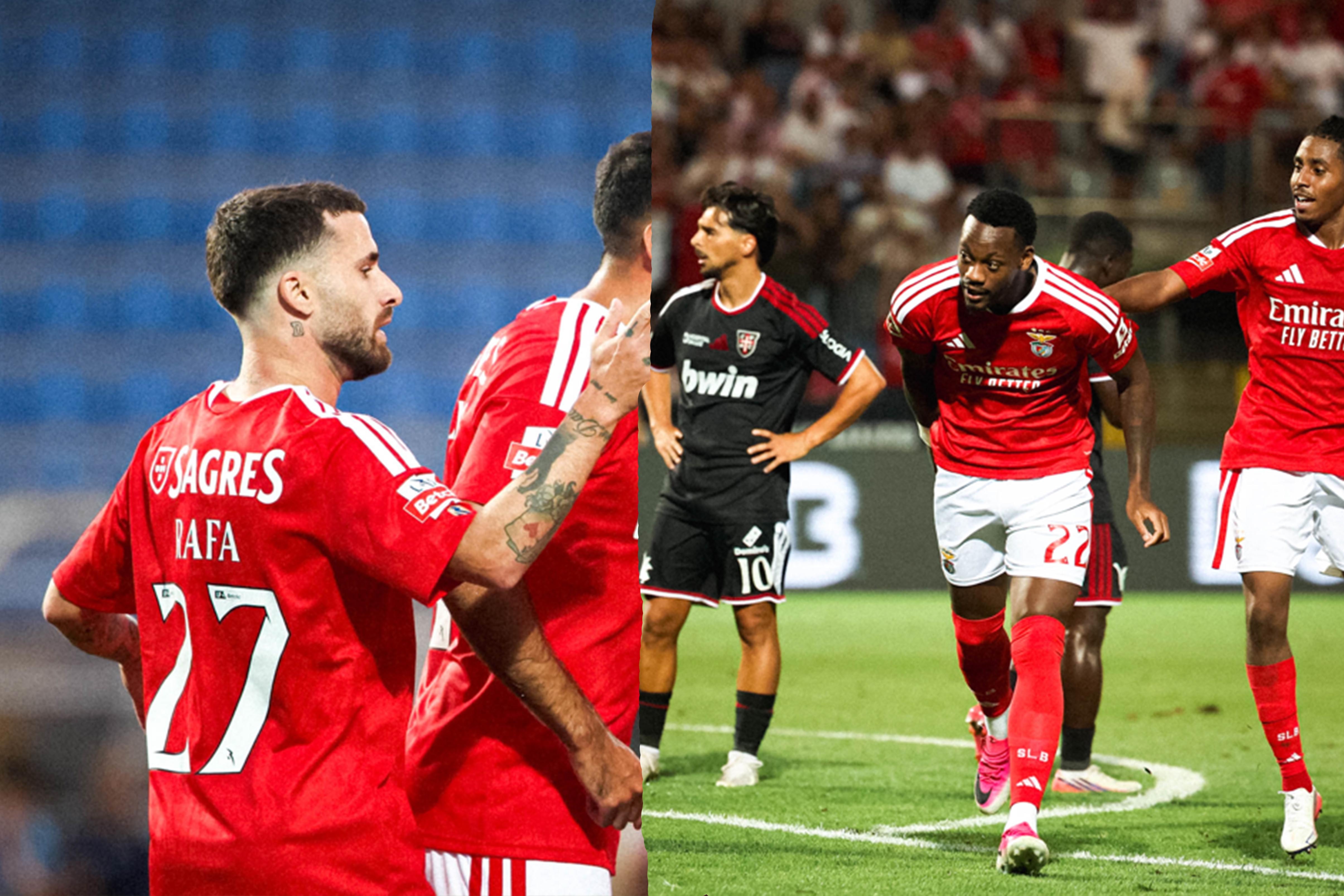 Süper Lig'in eski yıldızları şov yaptı, Benfica tarih yazdı