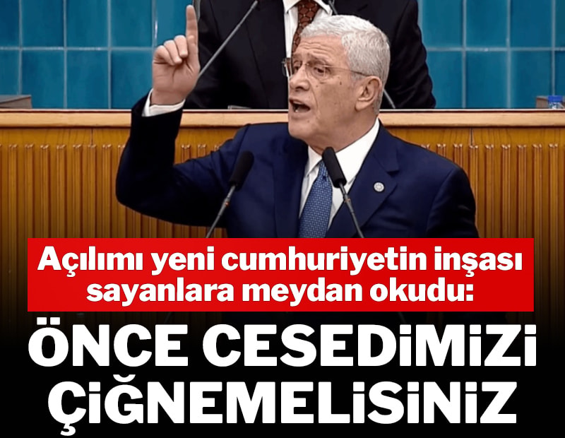 Cesedimi çiğnemeden yapamazlar