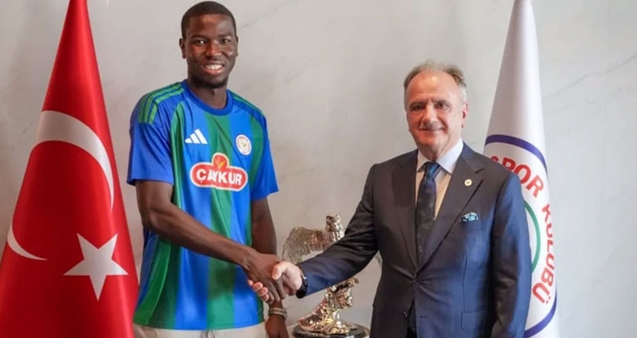 Rizespor Diakite'yi resmen duyurdu