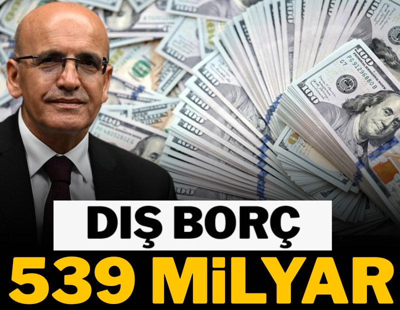 Dış borç 539 milyar dolar