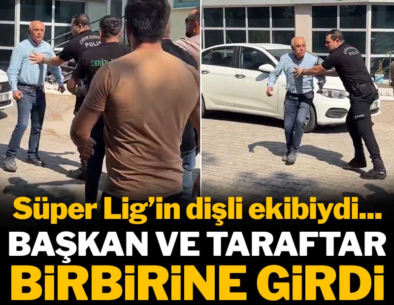 Bir zamanlar Süper Lig'in dişli ekibiydi: Taraftarla başkan birbirine girdi