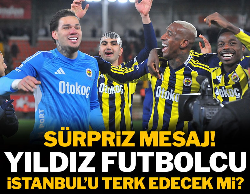 Yıldız futbolcu İstanbul'u terk edecek mi? Sürpriz mesaj