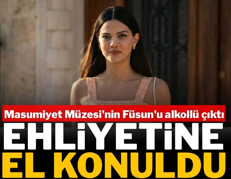 Masumiyet Müzesi'nin Füsun'u Eylül Lize Kandemir alkollü çıktı ehliyetine el konuldu