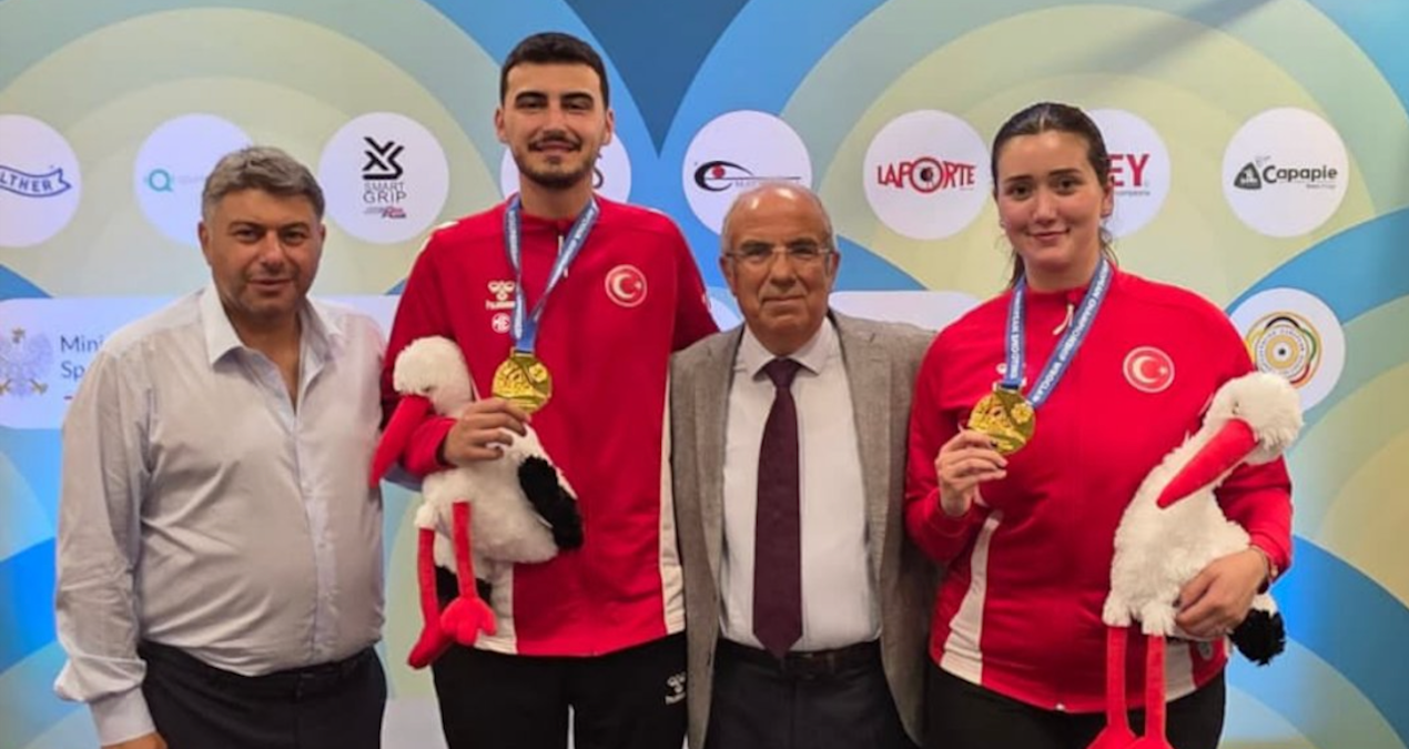 Milli atıcılar Avrupa şampiyonu oldu