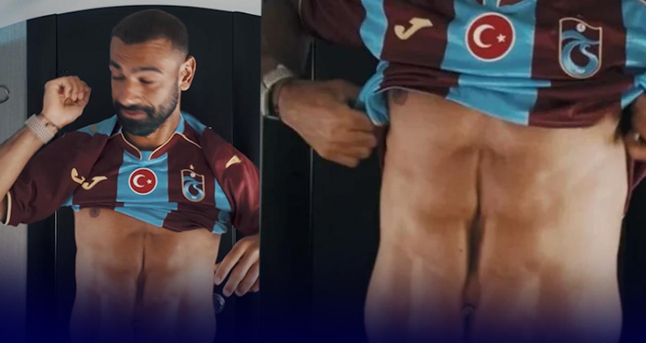 Salah'ın karnındaki iz sosyal medyayı salladı! Ameliyat izi sanılmıştı