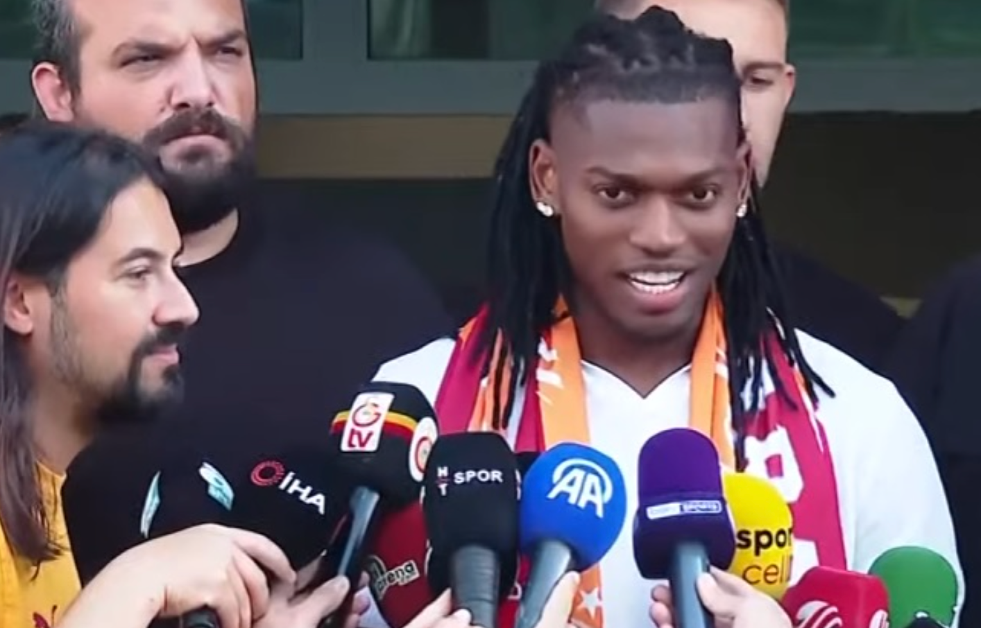 Galatasaray yeni yıldızı İstanbul'a geldi