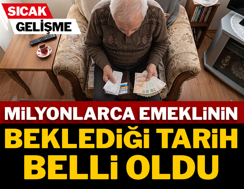 Son Dakika... En düşük emekli maaşı farkının yatacağı tarih belli oldu