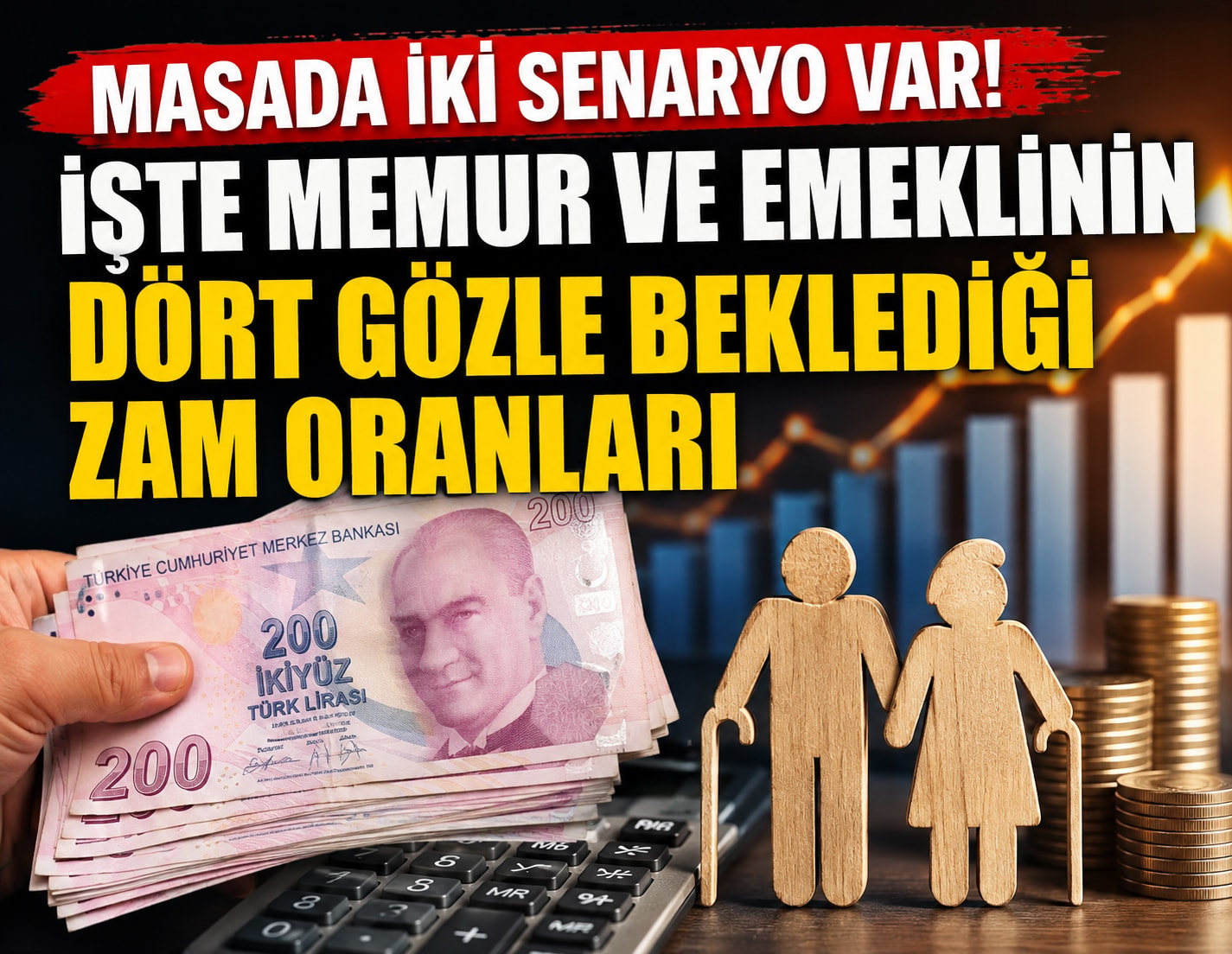 Memur ve emeklinin dört gözle beklediği zamda masada iki senaryo var
